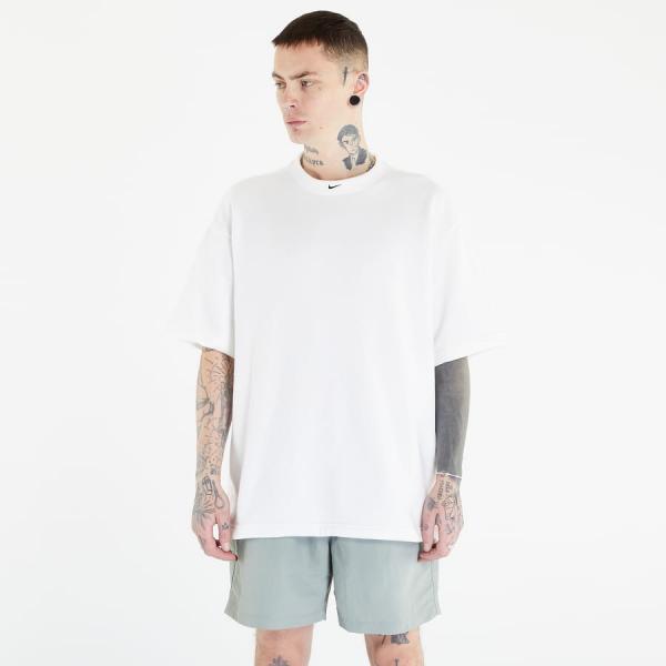 Tričko s krátkým rukávem Nike Sportswear Circa Men's French Terry Short Sleeve Tee White/ Black