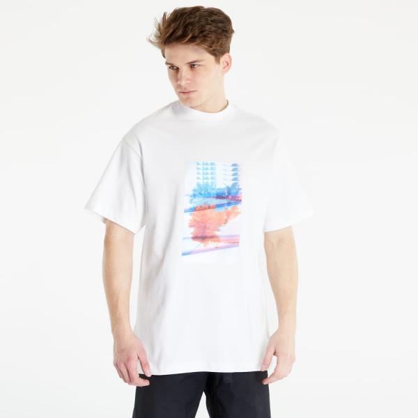 Tričko CALVIN KLEIN JEANS Motion Floral Graphic S/S T-Shirt White XL