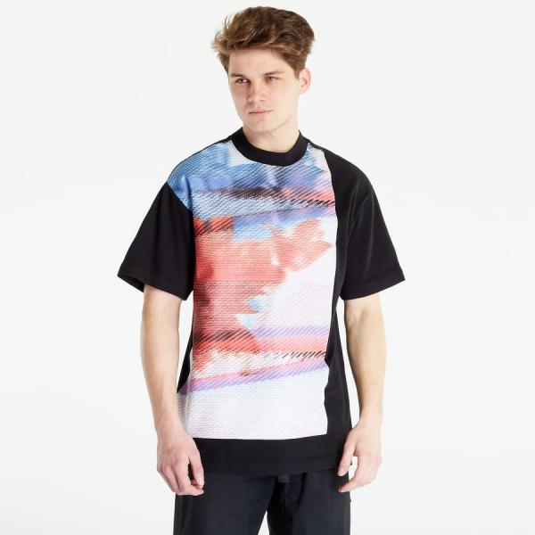 CALVIN KLEIN JEANS Large Motion Floral S/S T-Shirt Black