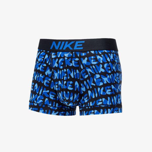 Nike Dri-FIT Essential MicroTrunk Game Royal/ Black Bubble Swoosh Print