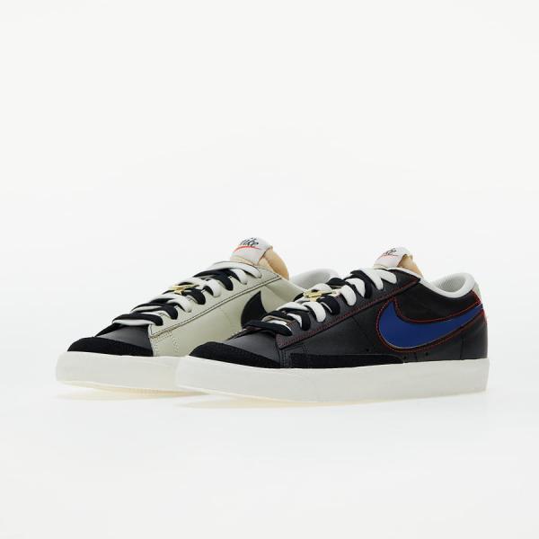 Nike Blazer Low '77 Premium Black/ Deep Royal Blue/ Light Stone