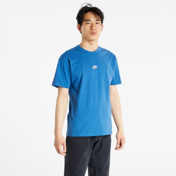 Tričko s krátkým rukávem Nike Sportswear Premium Essentials Sustainable Tee Dark Marina Blue/ Light Bone
