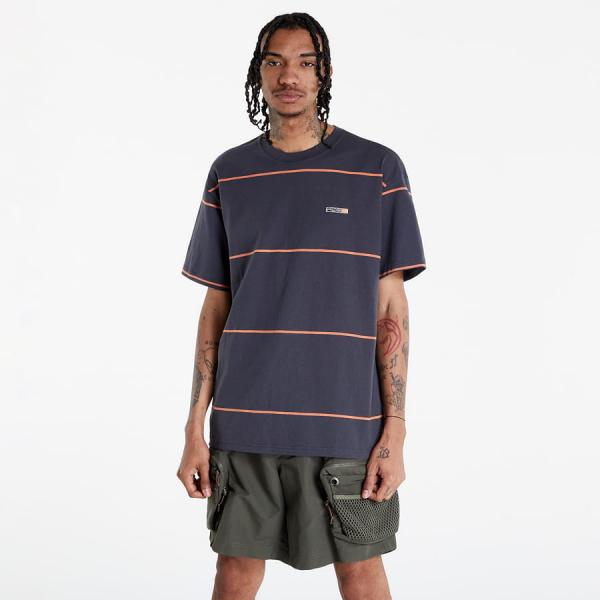 Tričko s krátkým rukávem Nike ACG NRG Short Sleeve Striped Tee Dark Smoke Grey/ Rust Oxide
