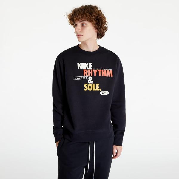 Nike Sportswear Men's Fleece Crew Black