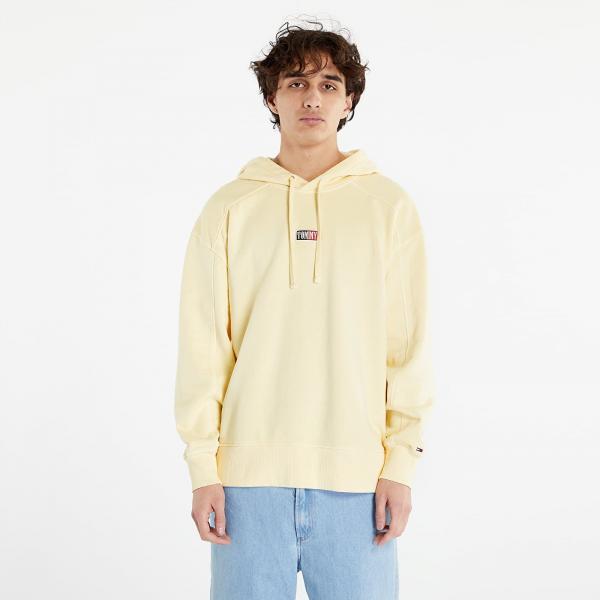 Mikina Tommy Jeans Relaxed Tiny Tommy Hoodie Lemon Zest L
