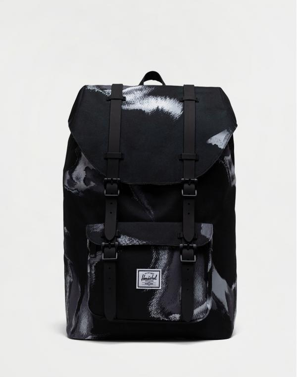 Batoh Herschel Supply Little America Mid-Volume Dye Wash Black 17 l