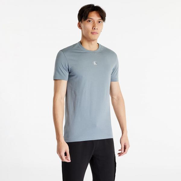 Tričko Calvin Klein Jeans Micro Monologo Short Sleeve Tee Overcast Grey XL