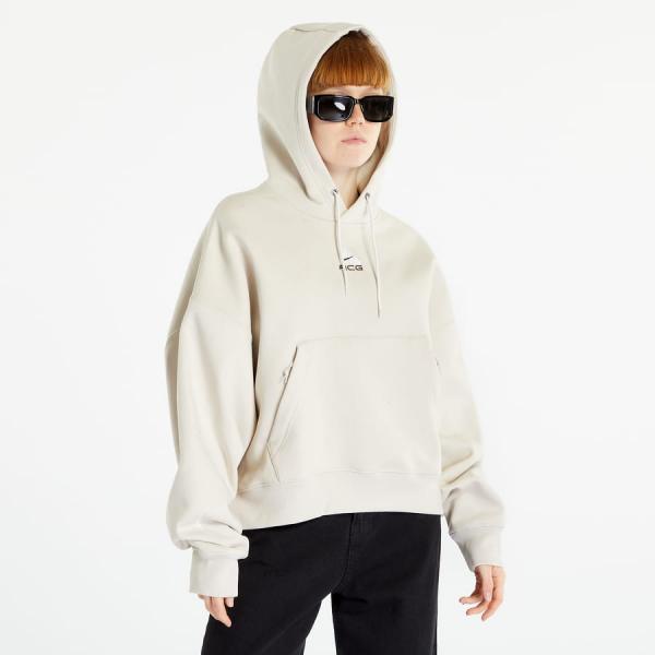 Mikina Nike ACG Therma-FIT Women's "Tuff Knit" Fleece Hoodie Light Orewood Brown/ Summit White L
