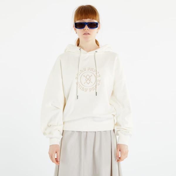 Mikina Daily Paper Poppy Hoodie Egret White S