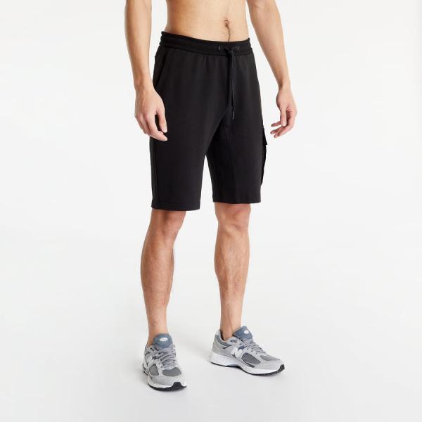 CALVIN KLEIN JEANS Monologo Badge Shorts Black