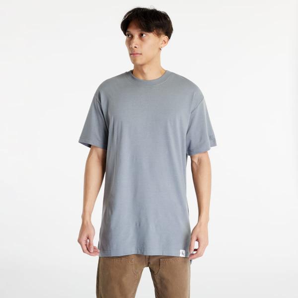 Tričko CALVIN KLEIN JEANS Logo Tab Long Length Short Sleeve Tee Overcast Grey S