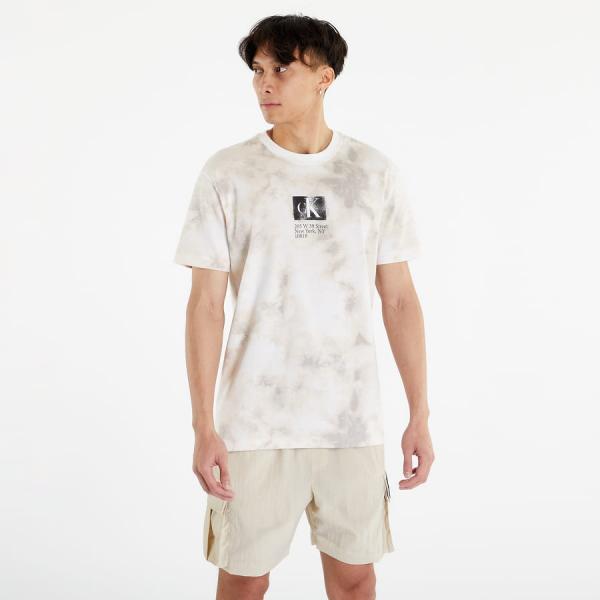 Tričko s krátkým rukávem CALVIN KLEIN JEANS Tie Dye Tee Tie Dye Aop