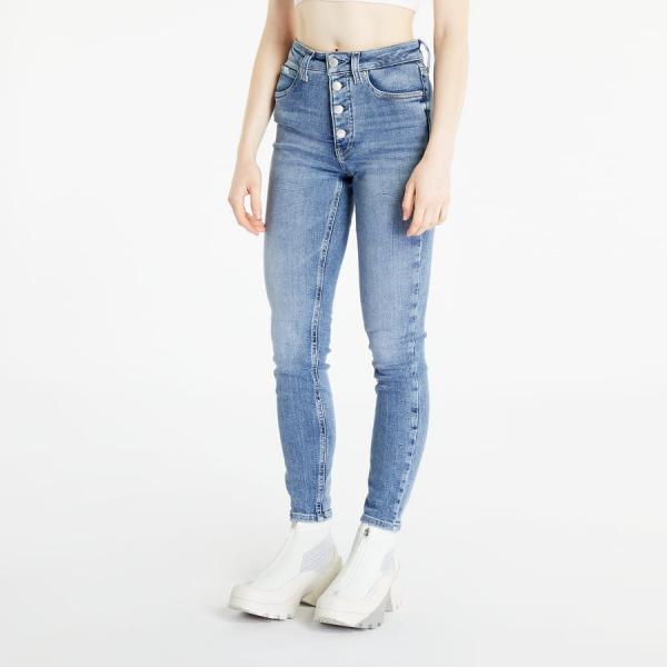 CALVIN KLEIN JEANS High Rise Skinny Pants Blue