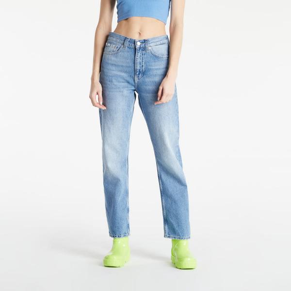 Dámské jeans CALVIN KLEIN JEANS High Rise Straight Ankle Denim Medium