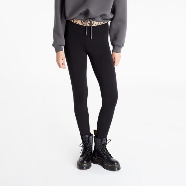 CALVIN KLEIN JEANS Logo Elastic Milano Black