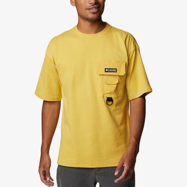 Columbia Field Creek™ Doubleknit Short Sleeve Tee Golden Nugget