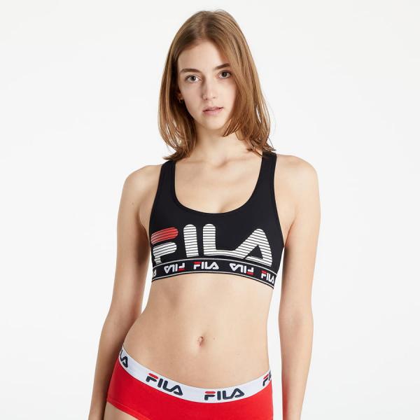 Fila Woman Bra In Polyamid Black