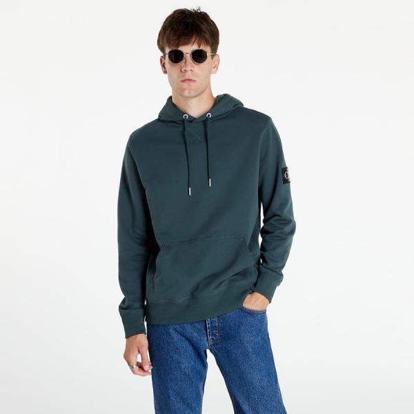 CALVIN KLEIN JEANS Monologo Sleeve Badge Dark Seaweed
