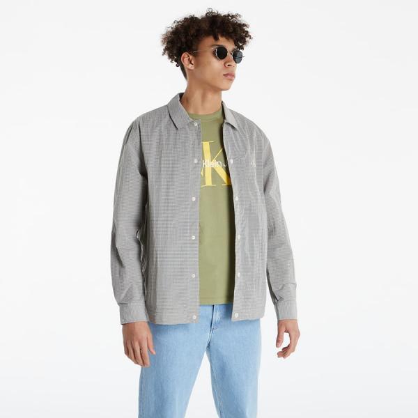 CALVIN KLEIN JEANS Ripstop Overshirt Eggshell