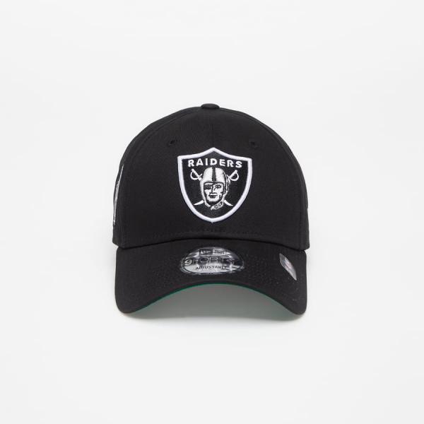 Kšiltovka New Era Las Vegas Raiders Team Side Patch Black 9FORTY Black/ Green undervisor