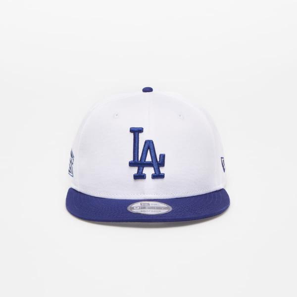 Kšiltovka New Era Los Angels Dodgers Crown Patches 9FIFTY Snapback Cap White/ Dark Blue S/M