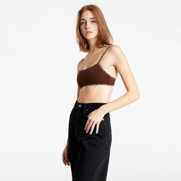 Calvin Klein Calvin Klein Unlined Bralette 2Pk Umber
