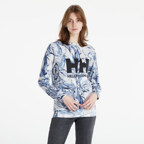 Dámská mikina Helly Hansen W Hh Logo Crew Sweat Esra Grey Fog Esra