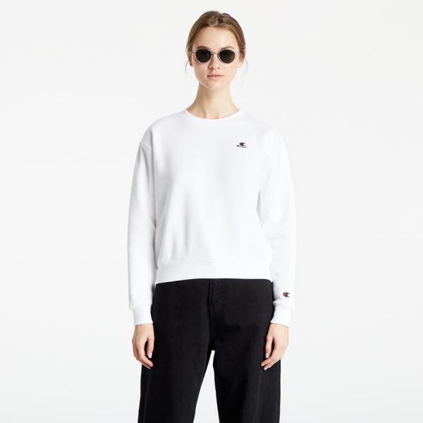 Dámská mikina Champion W Crewneck Sweatshirt White