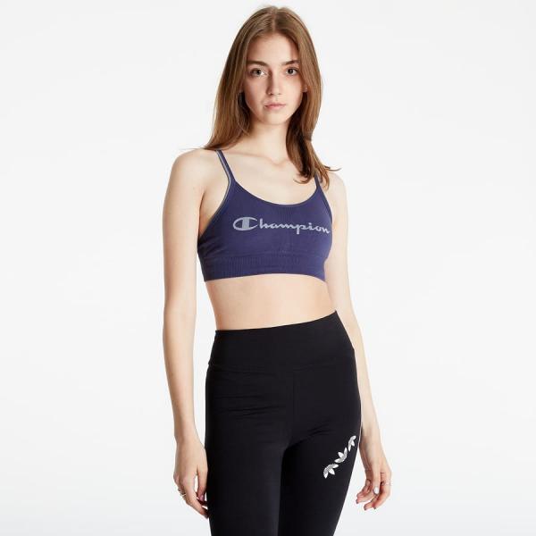 Top Champion Crop Top Seamless Fashion Blue L