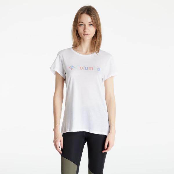 Dámské tričko Columbia Trek™ Ss Graphic Tee White/ Kaleidos