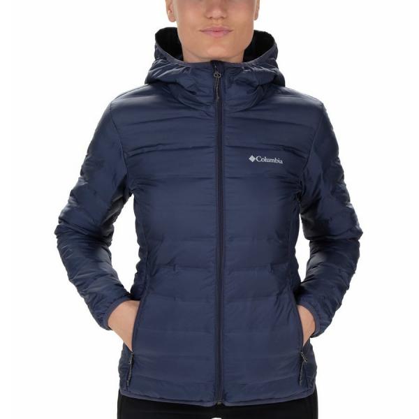 Dámská zimní bunda Columbia Lake 22™ Down Hooded Jacket Blue