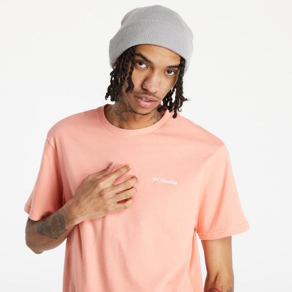 Tričko s krátkým rukávem Columbia North Cascades™ Short Sleeve Tee Coral Reef/ Dar