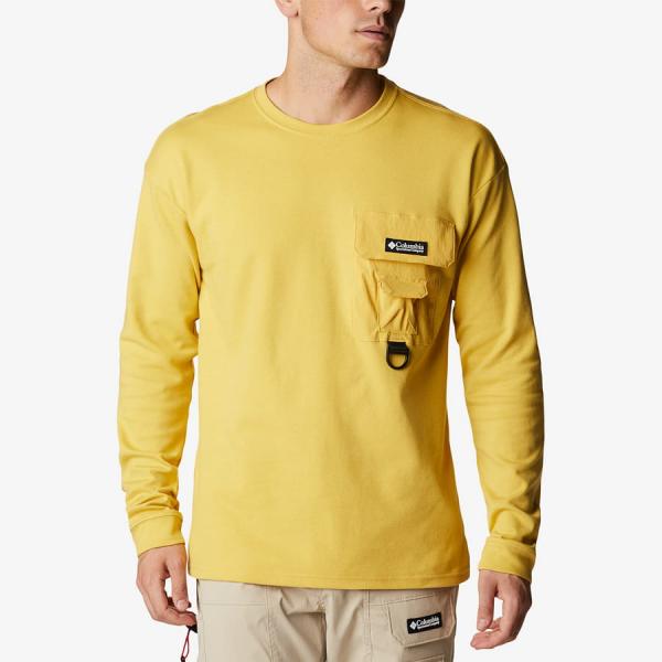 Columbia Field Creek™ Doubleknit Long Sleeve Golden Nugget