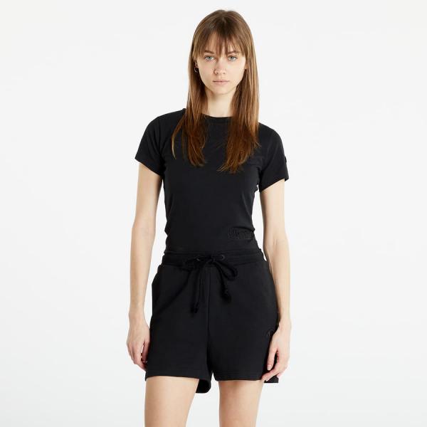 ellesse T-Shirt Dropper Crop T-Shirt Washed Black