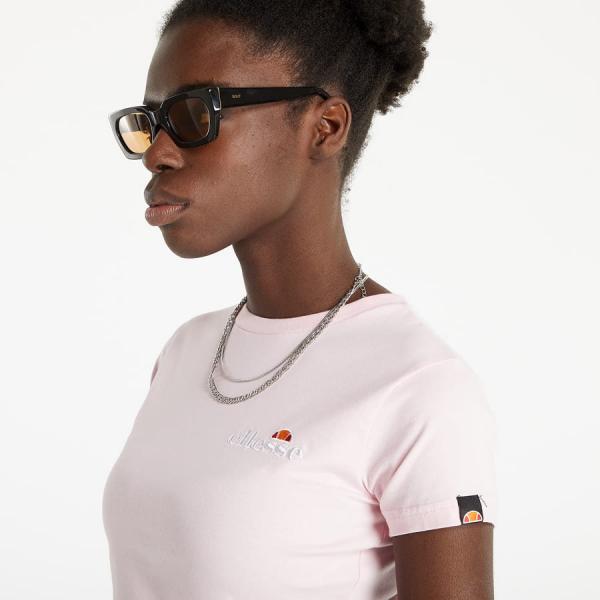 Dámské tričko ellesse Vikins Crop T-Shirt Light Pink