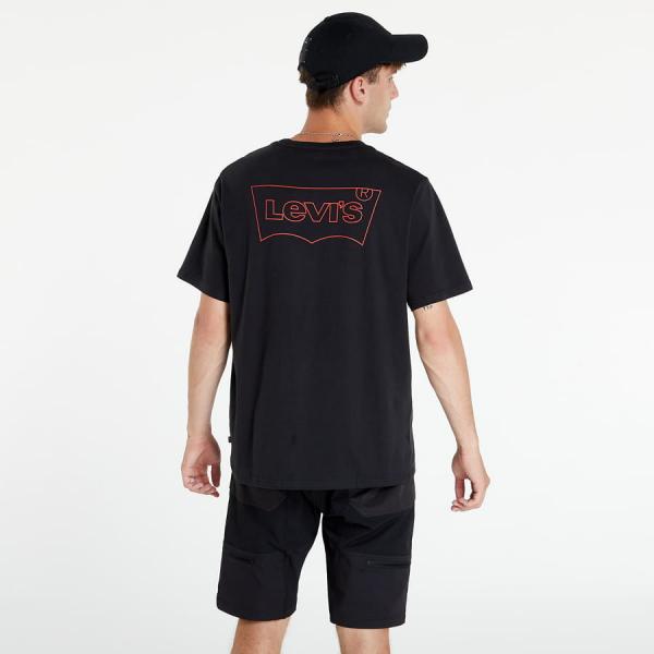 Tričko s krátkým rukávem Levi's ® Short Sleeve Relaxed Fit Tee Core Black