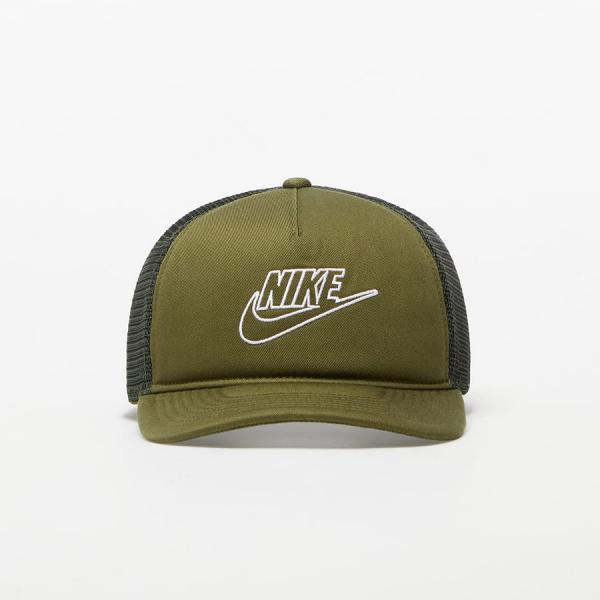 Kšiltovka Nike NSW Classic 99 Trucker Cap Rough Green/ Sequoia/ White