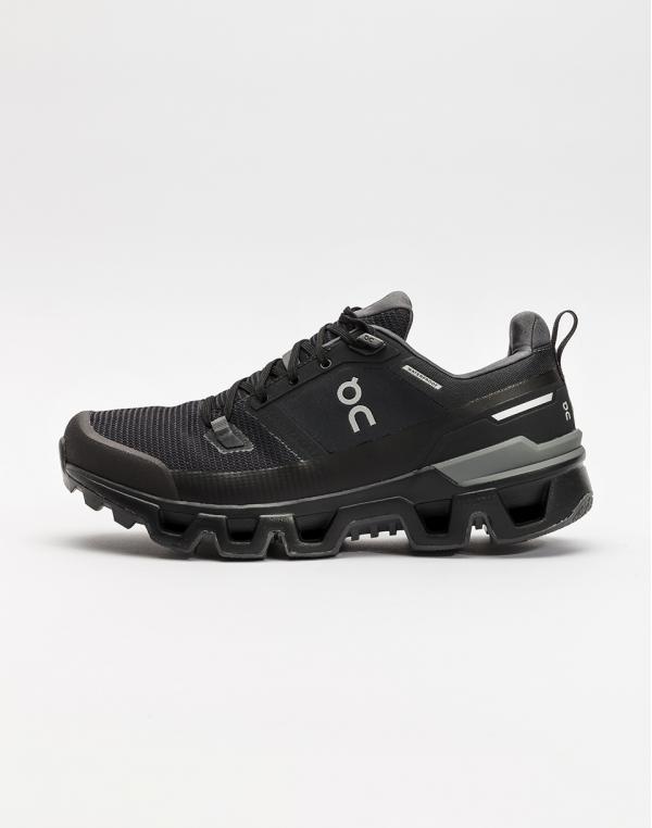 On Cloudwander Waterproof Black/Eclipse 41