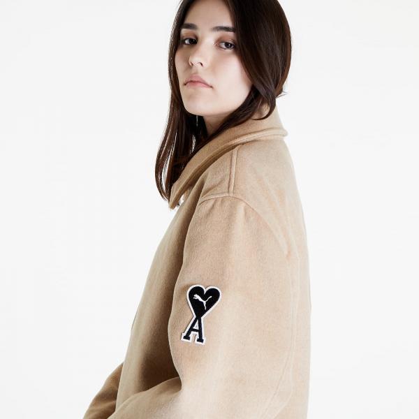Kabát Puma x AMI Coat UNISEX Light Sand L