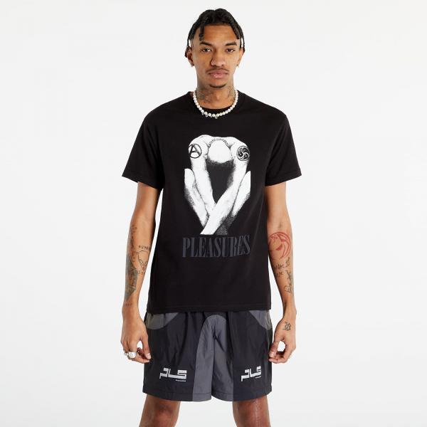 PLEASURES Bended T-Shirt Black