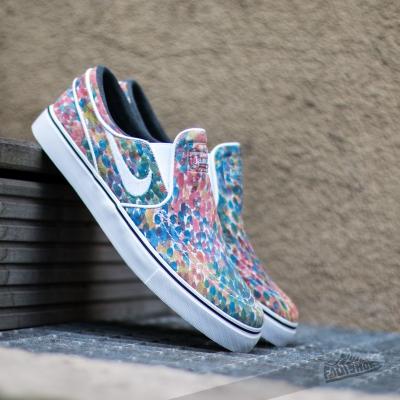 Nike Zoom Stefan Janoski Slip PRM White/ Black-White