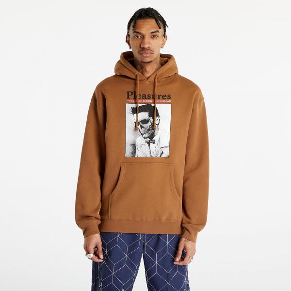 PLEASURES Dead Hoodie Caramel