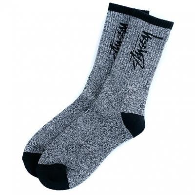 Stüssy Stock Socks Black/ White
