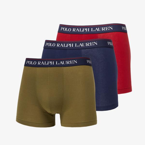Polo Ralph Lauren Classic Trunk 3-Pack Navy/ Red/ Khaki