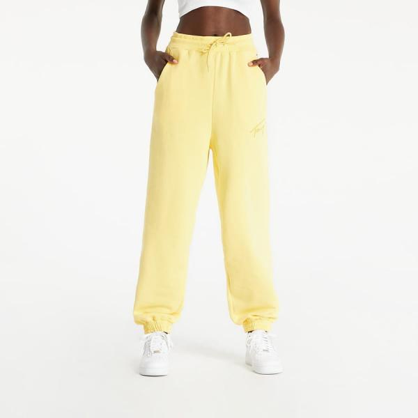 Tepláky TOMMY JEANS Tommy Signature Sweatpants Soleil