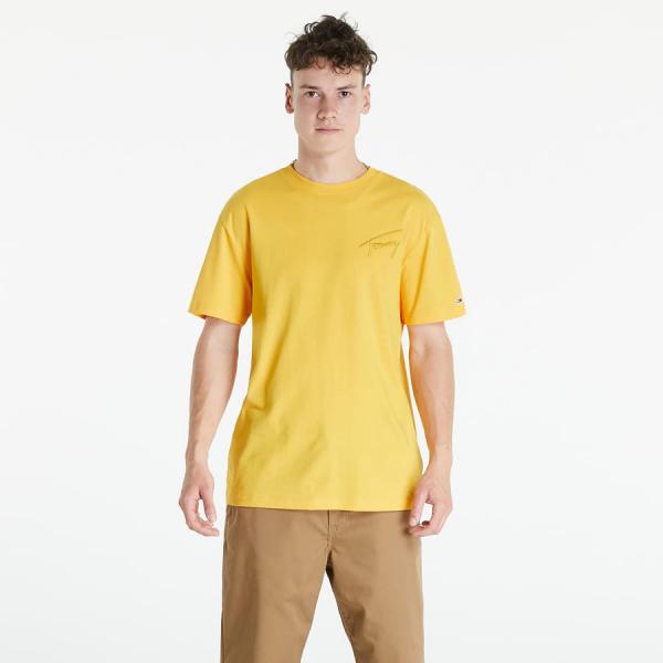 Tričko s krátkým rukávem TOMMY JEANS Tommy Signature Tee Prairie Yellow