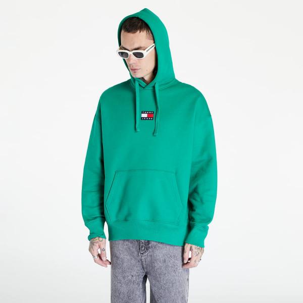 Tommy Jeans Tommy Badge Hoodie Green