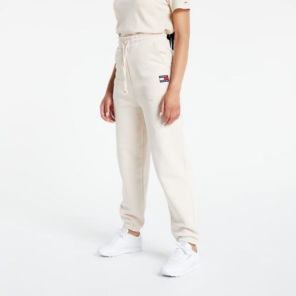 TOMMY JEANS Relaxed Hrs Badge Sweatpant Smooth Stone