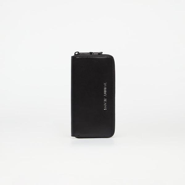 Peněženka TOMMY JEANS Pu Large Wallet Black