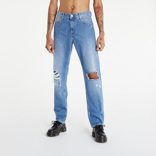 TOMMY JEANS Ethan Relaxed Straight Pants Denim Medium